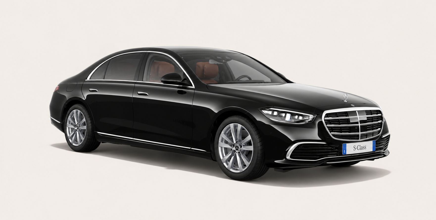 Black Mercedes-Benz S-Class
