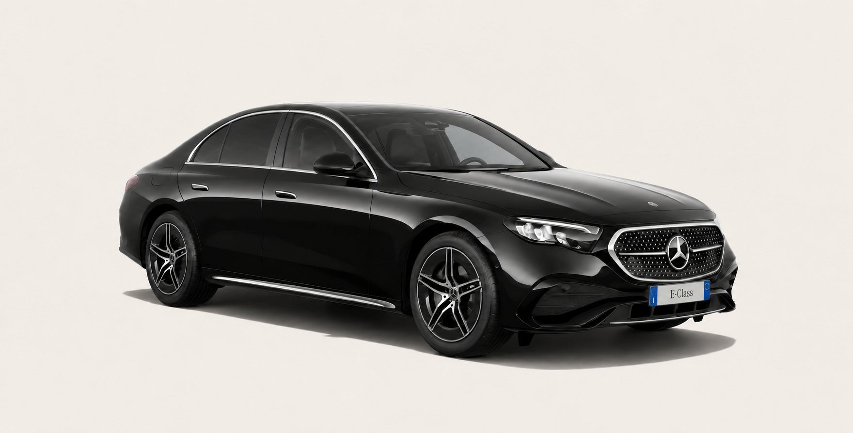 Black Mercedes-Benz E-Class